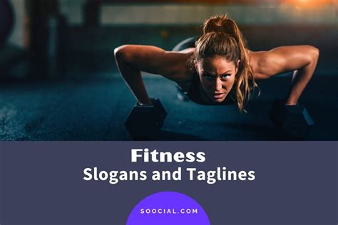 507 Fitness Slogans and Taglines To Pump Up Your .